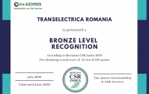 Transelectrica, printre cele mai responsabile companii din țară, conform Romania CSR Index 2019