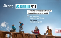 Habitat for Humanity România construiește 10 case, în 5 zile, pentru 10 familii