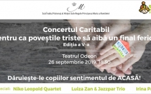 Concertul Caritabil // Pentru ca poveștile triste să aibă un final fericit! // a V-a ediție