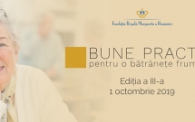 Experți de top din domeniul senectuții sunt speakeri la Conferința națională „Bune practici pentru o bătrânețe frumoasă” // la București, 1 octombrie