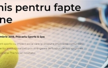 Turneul Tenis pentru Fapte Bune // 21 şi 22 septembrie