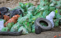 4 tone de deșeuri strânse de voluntari de pe malurile lacului Bicaz într-o amplă acțiune de ecologizare