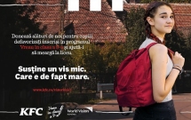 KFC și Pizza Hut în parteneriat cu World Vision, susțin, pentru cel de-al 12-lea an consecutiv, programul „Vreau în clasa a 9-a”