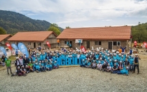 BIG BUILD 2019: Habitat for Humanity România a construit 10 case în 5 zile, la Vaideeni