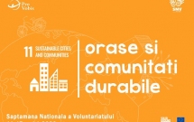 Voluntariat pentru Orașe și Comunități Durabile în Săptămâna Națională a Voluntariatului