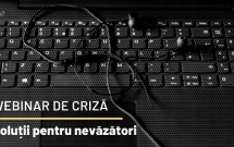 CMU Webinar de criză - soluții pentru nevăzători