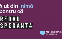 Hope and Homes for Children lansează campania umanitară „Ajut din inimă”, dedicată copiilor și tinerilor vulnerabili afectați de COVID-19