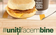 McDonald’s oferă mic dejun din partea casei pentru Linia Întâi