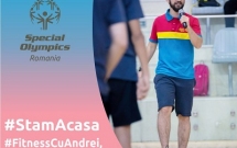 145 de sportivi Special Olympics România s-au înscris la Campionatul Virtual de Fitness dedicat persoanelor cu dizabilități intelectuale