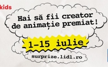 RADAR Kids și Lidl România lansează concursul ”Fii coautorul unui show animat imersiv”