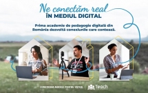 Teach for Romania lansează prima academie de pedagogie digitală din România dedicată profesorilor din sistemul de învățământ public