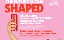 Ia în vacanţă şi obiceiurile bune, reciclează dozele de băutură! // ExtravaCANza sprijină colectarea dozelor din aluminiu pe litoral şi în această vară