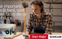 Start Major, programul UniCredit Bank care pregătește liceenii din învățământul profesional și tehnic pentru independență, s-a încheiat cu o „tabără” online