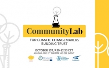 Community Lab pentru inovatori sociali în domeniul climei și mediului din Europa Centrală și de Est va fi lansat pe 1 octombrie