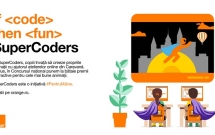 Orange invită elevii pasionați de animații și povești cu eroi să le creeze chiar ei la o nouă ediție a programului SuperCoders