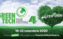 GreenTech Film Festival 4: acces la evenimente şi proiecţii de film exclusiv online timp de şapte zile