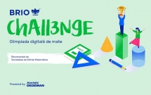 BRIO CHALLENGE, prima olimpiadă digitală de matematică din România