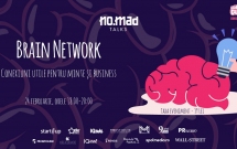 Conexiuni utile pentru minte și business la Brain Network, noul eveniment online dezvoltat de NO.MAD Talks