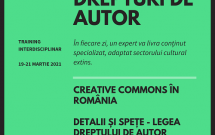 Specializări online: legislație culturală și dezvoltarea audiențelor, pentru artiști, autori, creatori și lucrători culturali