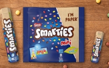 Smarties devine primul brand internațional de dulciuri care folosește 100% ambalaje din hârtie reciclabilă