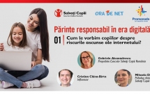 Utilizarea excesivă a internetului, informațiile false și cyberbullying-ul, principalele riscuri la care pandemia îi expune pe copii și părinți