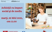 Centrul pentru Legislație Nonprofit lansează proiectul Achiziţii cu impact social şi de mediu