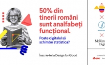 S-a lansat Design for Good, o competiție digitală care vrea să rezolve analfabetismul funcțional