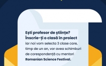 Scrisori către viitori oameni de știință, o nouă inițiativă a Romanian Science Festival