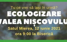 Buzoienii din comuna Vernești preiau ștafeta în maratonul ecologizării pe valea Nișcovului: încă 3 acțiuni de curățenie pe albia râului