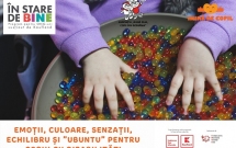 Acces la terapii specifice de recuperare pentru copiii cu CES prin proiectul „Emoții, culoare, senzații, echilibru și ”ubuntu” pentru copiii cu dizabilități”