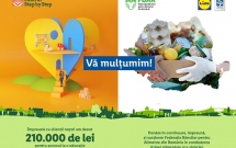 Împreună cu clienții săi, Lidl România investește 210.000 de lei în proiectele de susținere a educației timpurii ale Centrului Step by Step