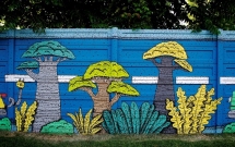 Vulcan Value Centre a inaugurat o pictură murală realizată de un artist urban, pe tema sustenabilității