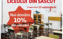 Auchan a extins gamele de rechizite ecologice în 2021 și donează 10% din vânzările acestora pentru susținerea educației