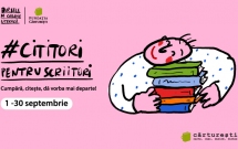 Cărturești lansează ediția a doua a Burselor de creație literară și a campaniei #CititoriPentruScriitori