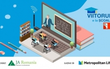 Patru școli din medii dezavantajate au fost dotate cu echipamente smart classroom, în cadrul proiectului VIITORUL E LA ȘCOALĂ