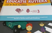 1200 de elevi din 10 școli ale sectorului 3 vor beneficia de ore de educație rutieră prin programul România în siguranță