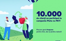 Carrefour România: 10.000 de clienți au plătit cu PET pentru fructe și legume românești în 14 hipermarketuri din țară!
