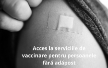 Solicităm autorităților publice acces la serviciile de vaccinare pentru persoanele fără adăpost din București