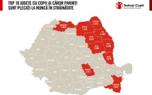 HARTA COPIILOR RĂMAȘI SINGURI ÎN ȚARĂ: Peste 75.800 de copii au cel puțin un părinte la muncă, în afara țării