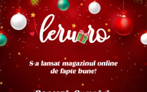 Lansare magazin online de fapte bune www.leru.ro