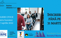 Buzoienii au oportunitatea de a participa la ateliere gratuite dedicate activismului civic