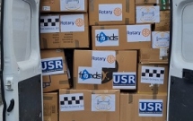 #ALL4UKRAINE: 24 tone de produse și peste 30.000 de dolari, pentru refugiați