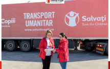 Salvați Copiii România trimite un transport umanitar în Republica Moldova, pentru mamele și copiii care s-au refugiat din Ucraina