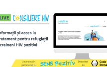 Code for Romania lansează CONSILIERE HIV, cea de-a 8-a soluție din ecosistemul dezvoltat pentru refugiații ucraineni ajunși în România, în parteneriat cu Asociația Sens Pozitiv