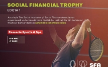 Social Financial Trophy, turneul de tenis în scop caritabil, destinat instituțiilor financiar-bancare, se pregătește de start