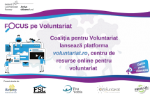 Coaliția pentru Voluntariat lansează platforma voluntariat.ro, centru de resurse online pentru voluntariat