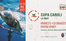 Caroli Foods Group organizează Cupa Caroli la înot,  în bazinul acoperit din Pitești, recent finalizat