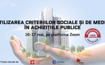 Sesiune de formare pentru autorități despre utilizarea criteriilor sociale și de mediu în achizițiile publice din România