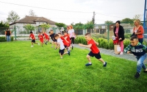 Aproape 400 de copii au alergat sâmbătă, 14 mai 2022, la Ștafeta pentru Educație de la Castelu