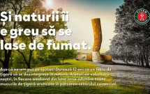De Ziua Mediului, Vulcan Value Centre și Centrul Comercial Auchan Titan dau startul inițiativei „Și naturii îi este greu să se lase de fumat”